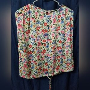Charlie floral, sleeveless top